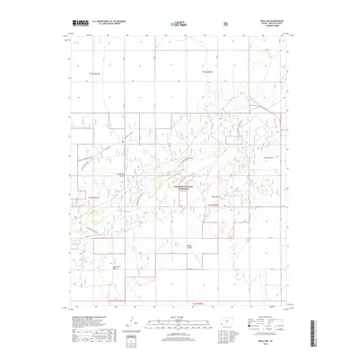 2018 Map of Rolla NW, 2018 Print
