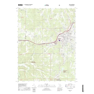 2017 Map of Rolla, 2017 Print