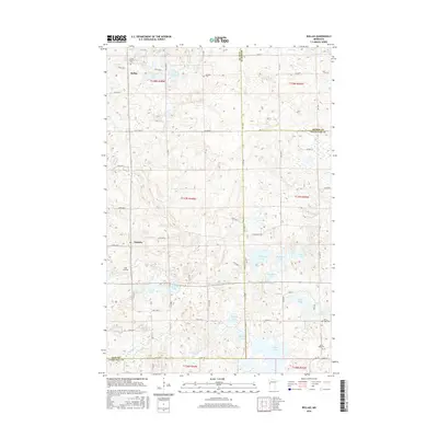 2016 Map of Rollag, 2016 Print