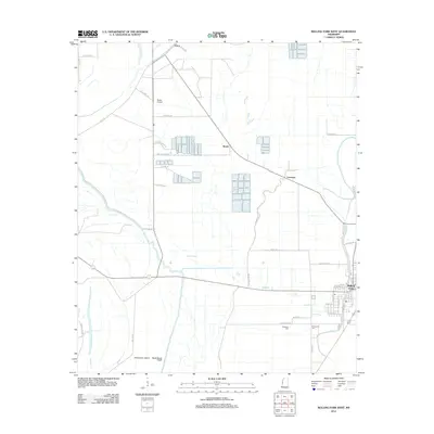 2012 Map of Rolling Fork West, 2012 Print