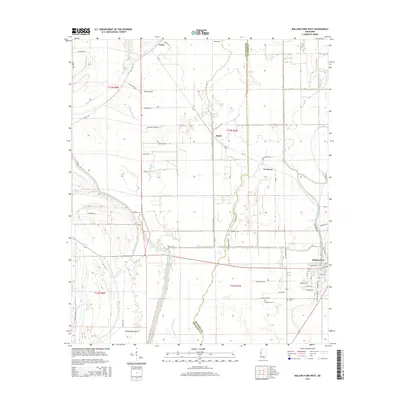 2015 Map of Rolling Fork West, 2015 Print