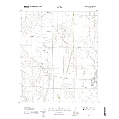 2018 Map of Rolling Fork West, 2018 Print