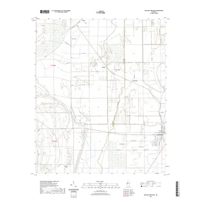 2020 Map of Rolling Fork West, 2020 Print
