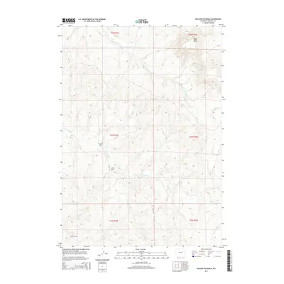 2015 Map of Rolling Pin Ranch, 2015 Print