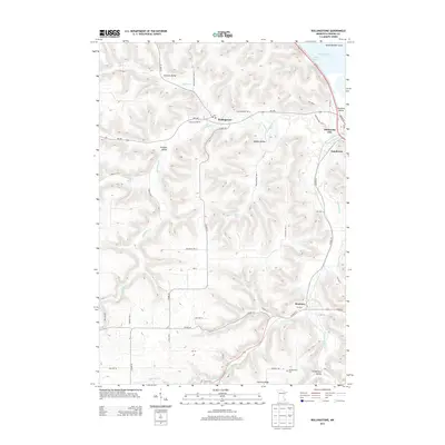 2013 Map of Rollingstone, 2013 Print