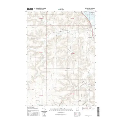 2016 Map of Rollingstone, 2016 Print