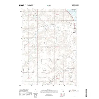 2019 Map of Rollingstone, 2019 Print