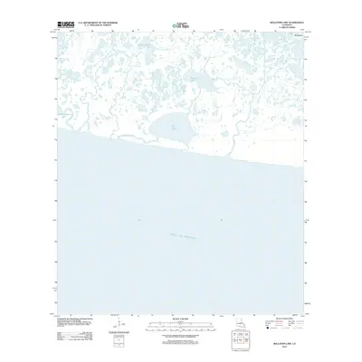 2012 Map of Rollover Lake, 2012 Print