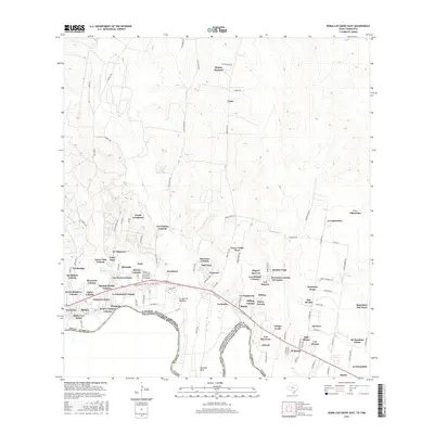 2016 Map of Roma-Los Saenz East, 2016 Print