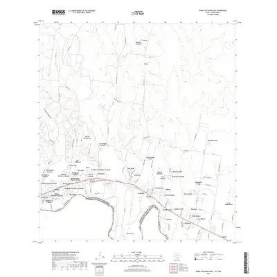 2019 Map of Roma-Los Saenz East, 2019 Print