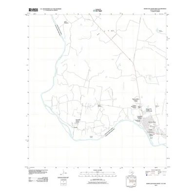 2010 Map of Roma-Los Saenz West, 2010 Print
