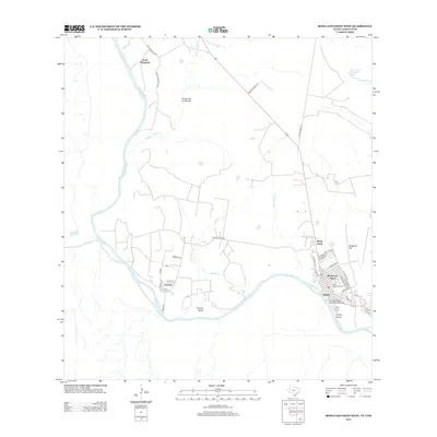 2012 Map of Roma-Los Saenz West, 2012 Print