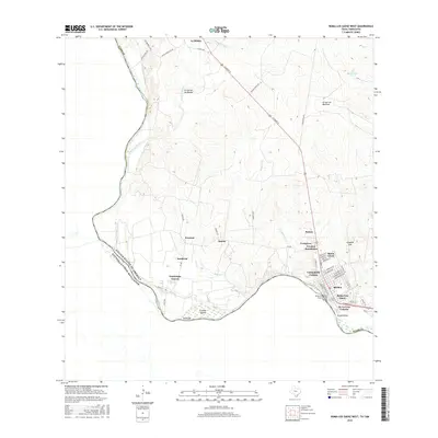 2016 Map of Roma-Los Saenz West, 2016 Print
