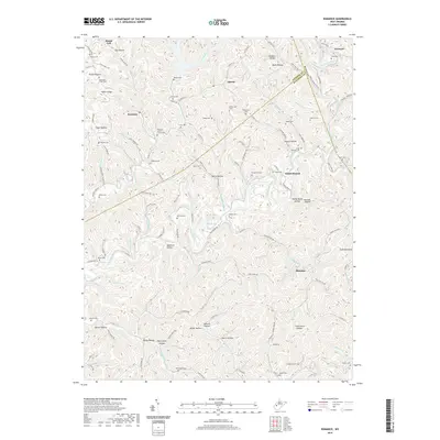 2019 Map of Romance, 2019 Print