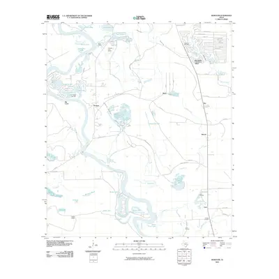 2010 Map of Romayor, 2010 Print