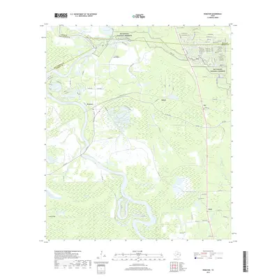 2019 Map of Romayor, 2019 Print