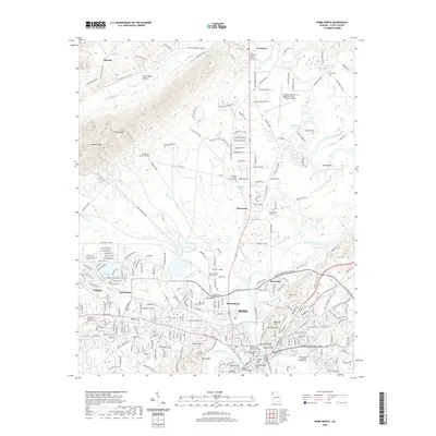 2020 Map of Rome North, 2020 Print