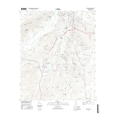 2017 Map of Rome South, 2017 Print