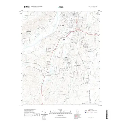 2020 Map of Rome South, 2020 Print