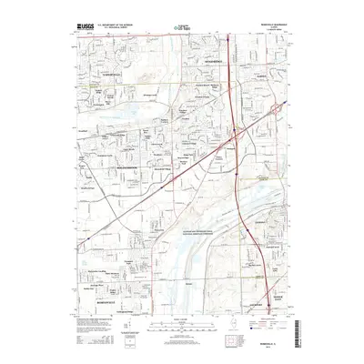 2015 Map of Romeoville, 2015 Print