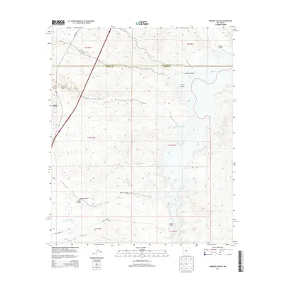 2013 Map of Romero Canyon, 2013 Print