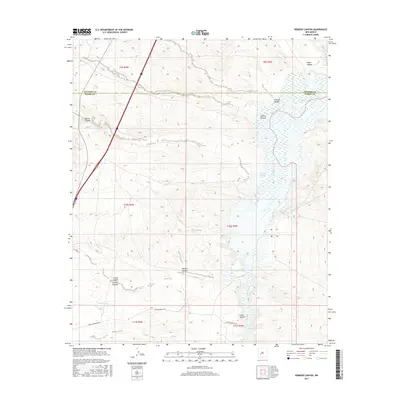 2017 Map of Romero Canyon, 2017 Print