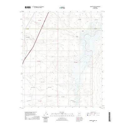 2020 Map of Romero Canyon, 2020 Print