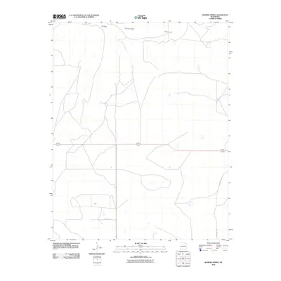 2010 Map of Romero Spring, 2010 Print