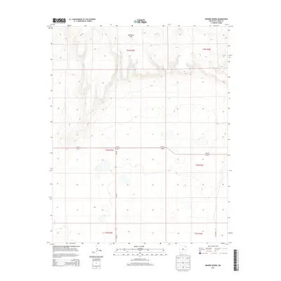 2013 Map of Romero Spring, 2013 Print