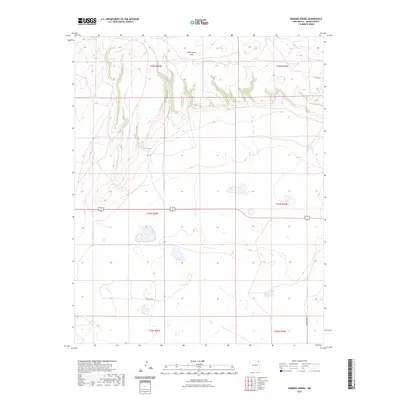 2023 Map of Romero Spring, 2023 Print