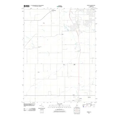 2010 Map of Romney, 2010 Print