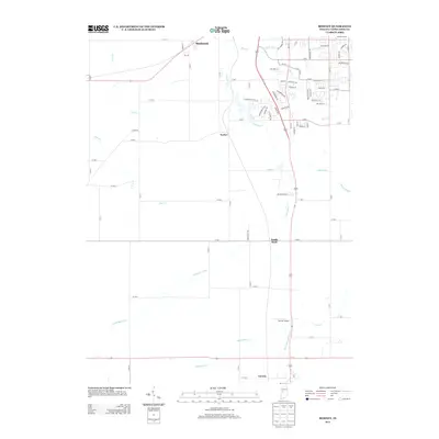 2013 Map of Romney, 2013 Print