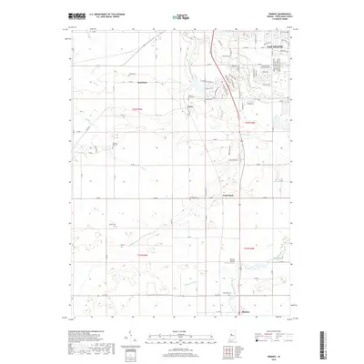 2019 Map of Romney, 2019 Print