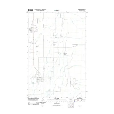 2011 Map of Ronan, 2011 Print