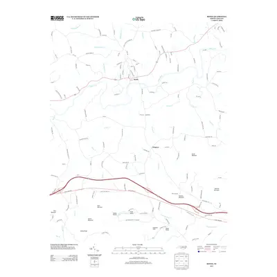 2013 Map of Ronda, 2013 Print