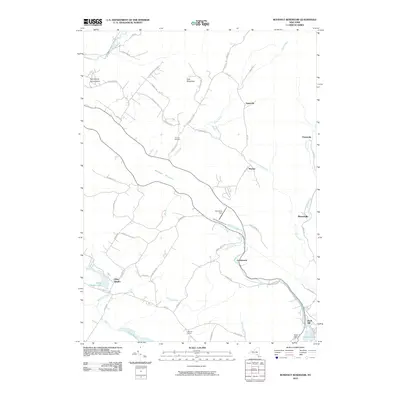 2010 Map of Rondout Reservoir, 2010 Print