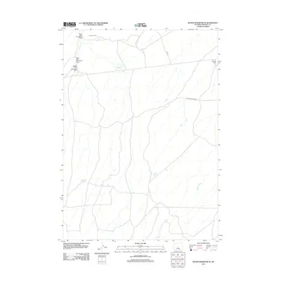2012 Map of Rongis Reservoir SE, 2012 Print