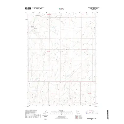 2017 Map of Rongis Reservoir SE, 2017 Print
