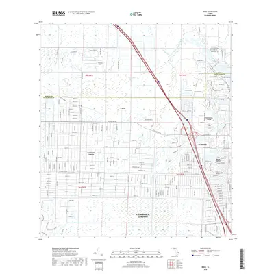 2018 Map of Rood, 2018 Print