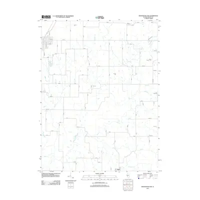 2012 Map of Roodhouse East, 2012 Print