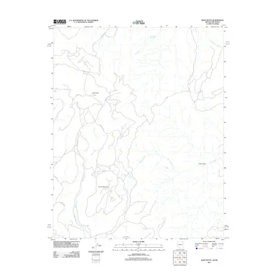 2011 Map of Roof Butte, 2011 Print