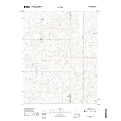 2018 Map of Roof Butte, 2018 Print