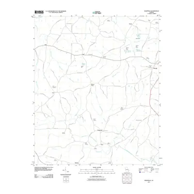 2011 Map of Roopville, 2011 Print