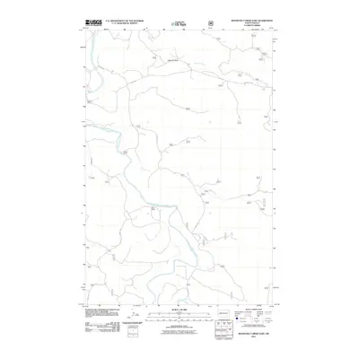 2011 Map of Roosevelt Creek East, 2011 Print