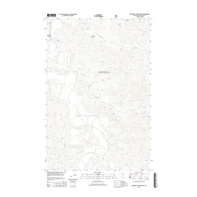 2014 Map of Roosevelt Creek East, 2014 Print