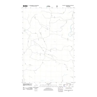 2011 Map of Roosevelt Creek West, 2011 Print