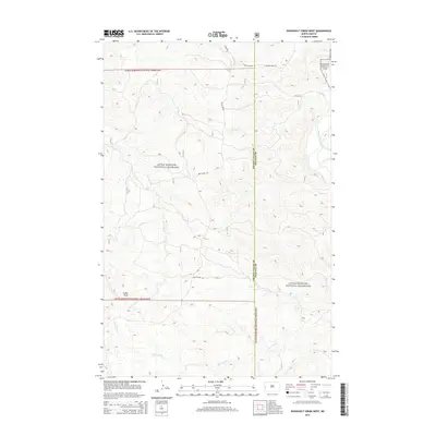 2014 Map of Roosevelt Creek West, 2014 Print