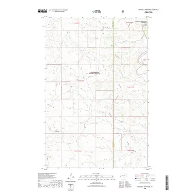 2020 Map of Roosevelt Creek West, 2020 Print