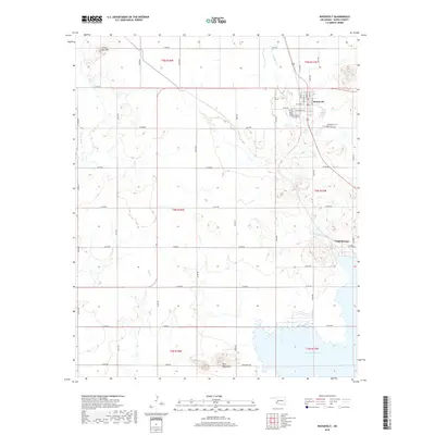 2018 Map of Roosevelt, 2018 Print