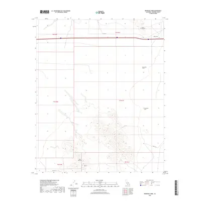 2018 Map of Roosevelt Mine, 2018 Print